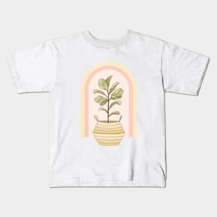 Figgle Leaf Tree Kids T-Shirt